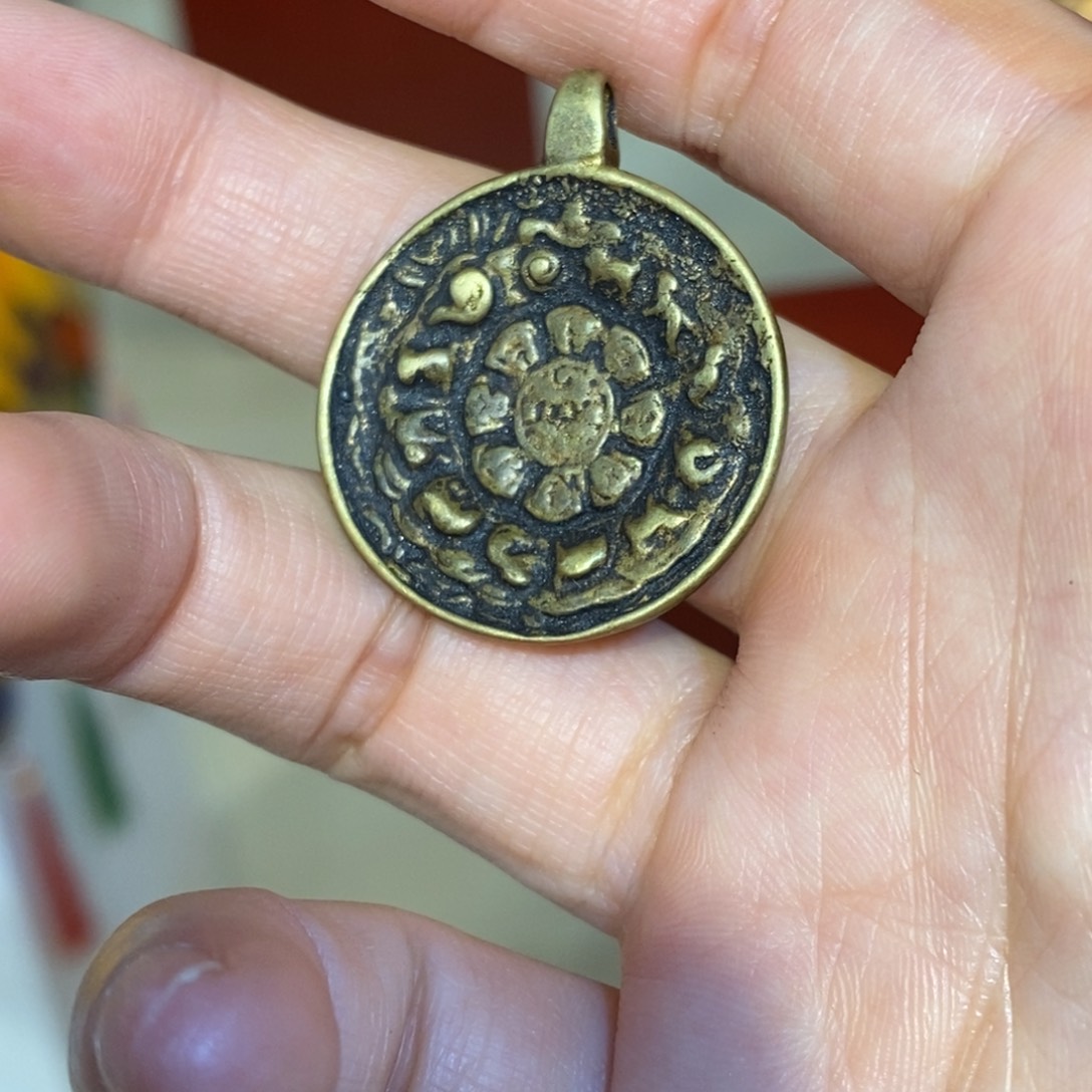 执***哥吊坠感恩遇见美好