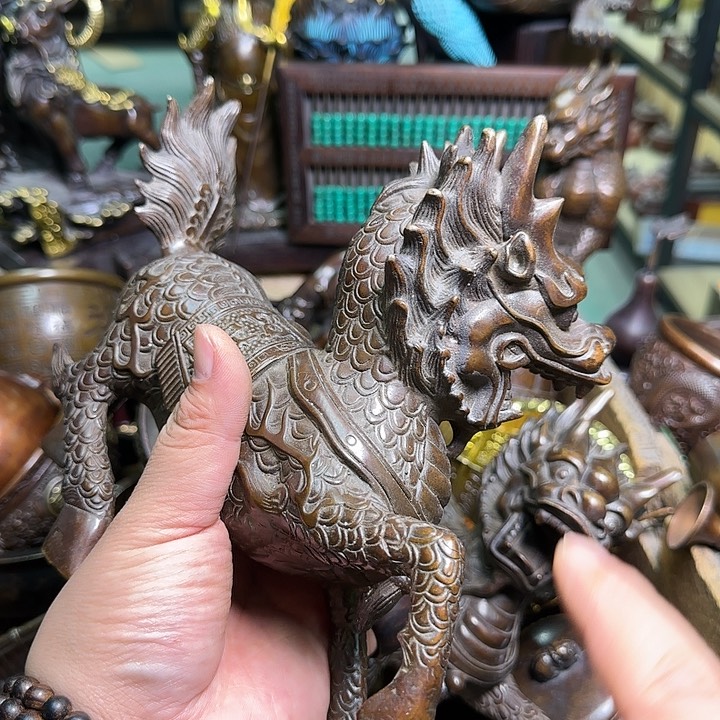 铜器办公室茶室摆件