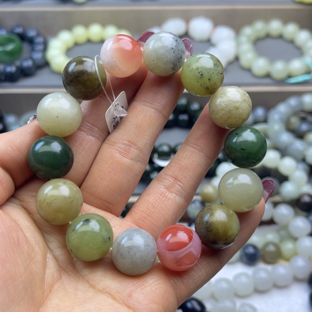 和田玉手链未镶嵌