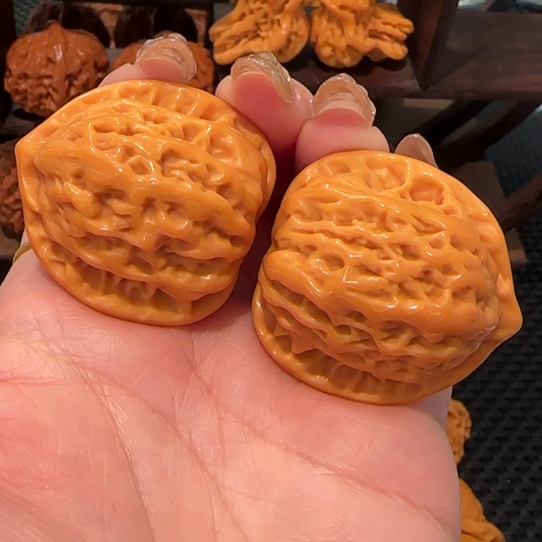 桃核吊坠水晶皮36精品810