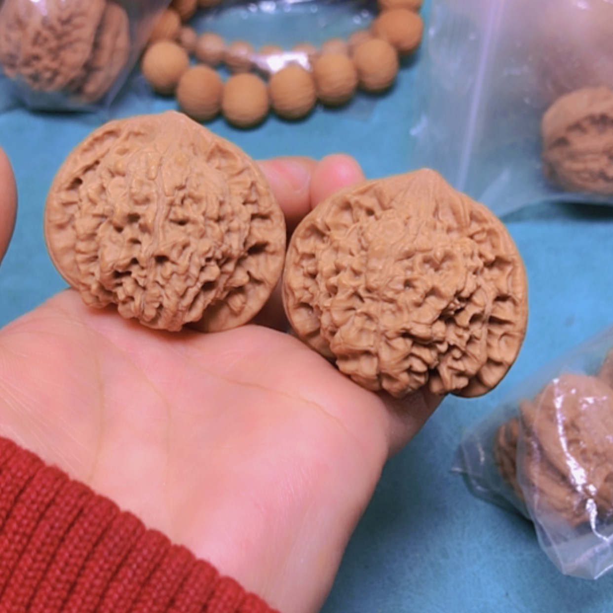 【闪购商品】摆件核桃43.5官帽修尖