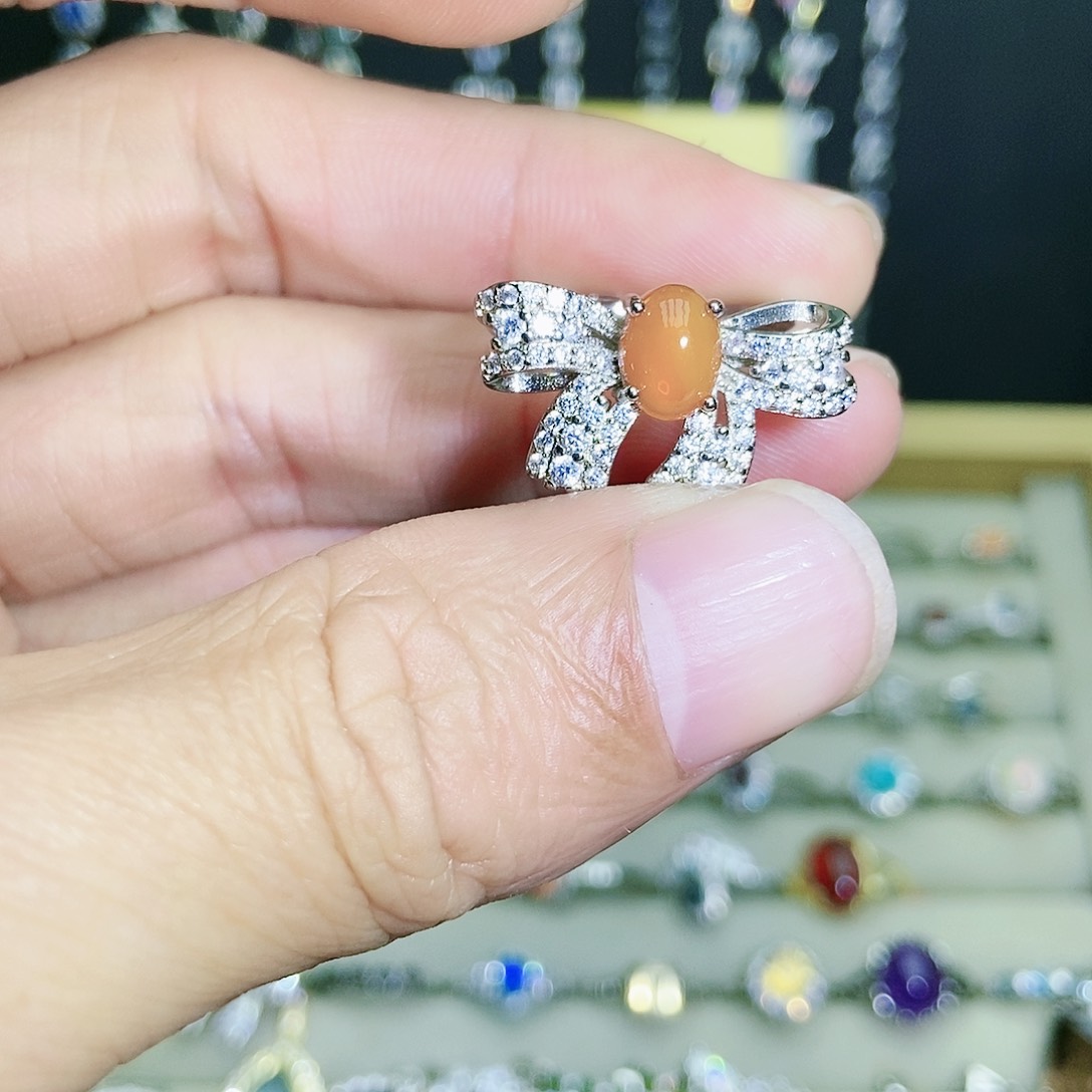 【闪购商品】未镶嵌欧泊戒指