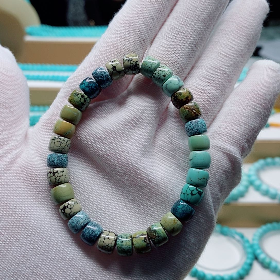 绿松石手串未镶嵌