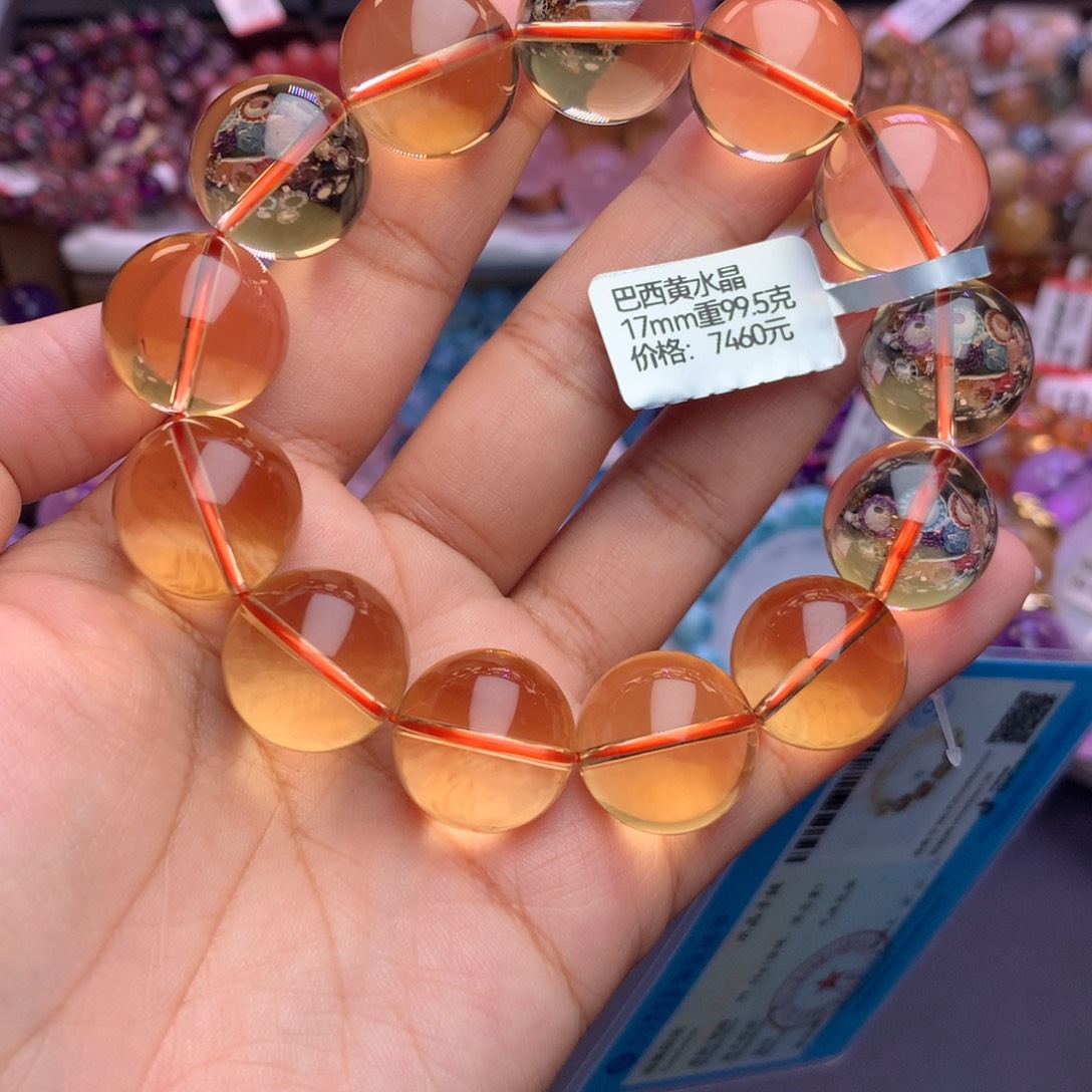 手链未镶嵌水晶手链