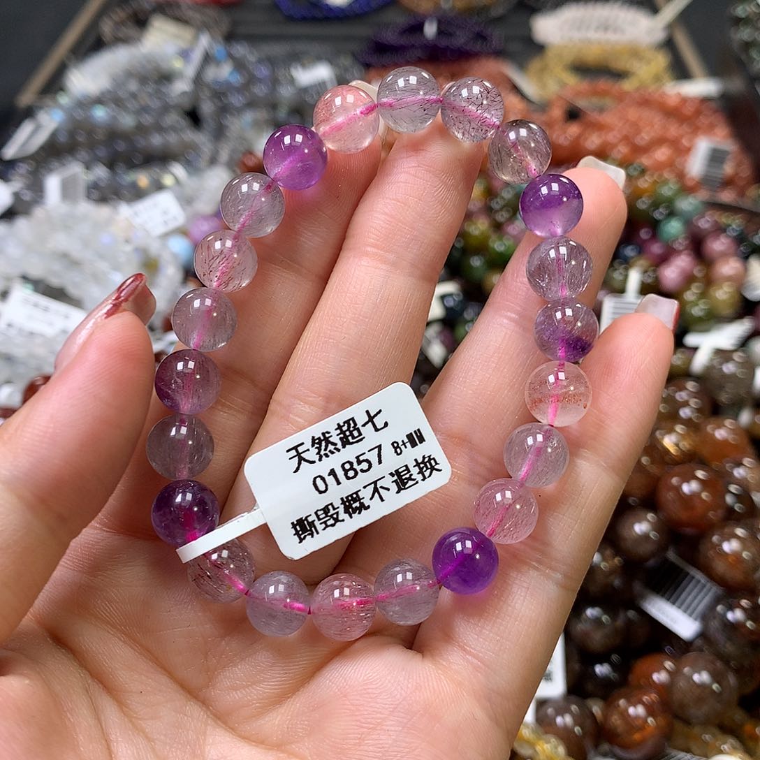 水晶手链未镶嵌，