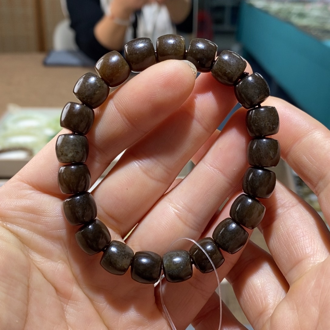 和田玉未镶嵌手链10