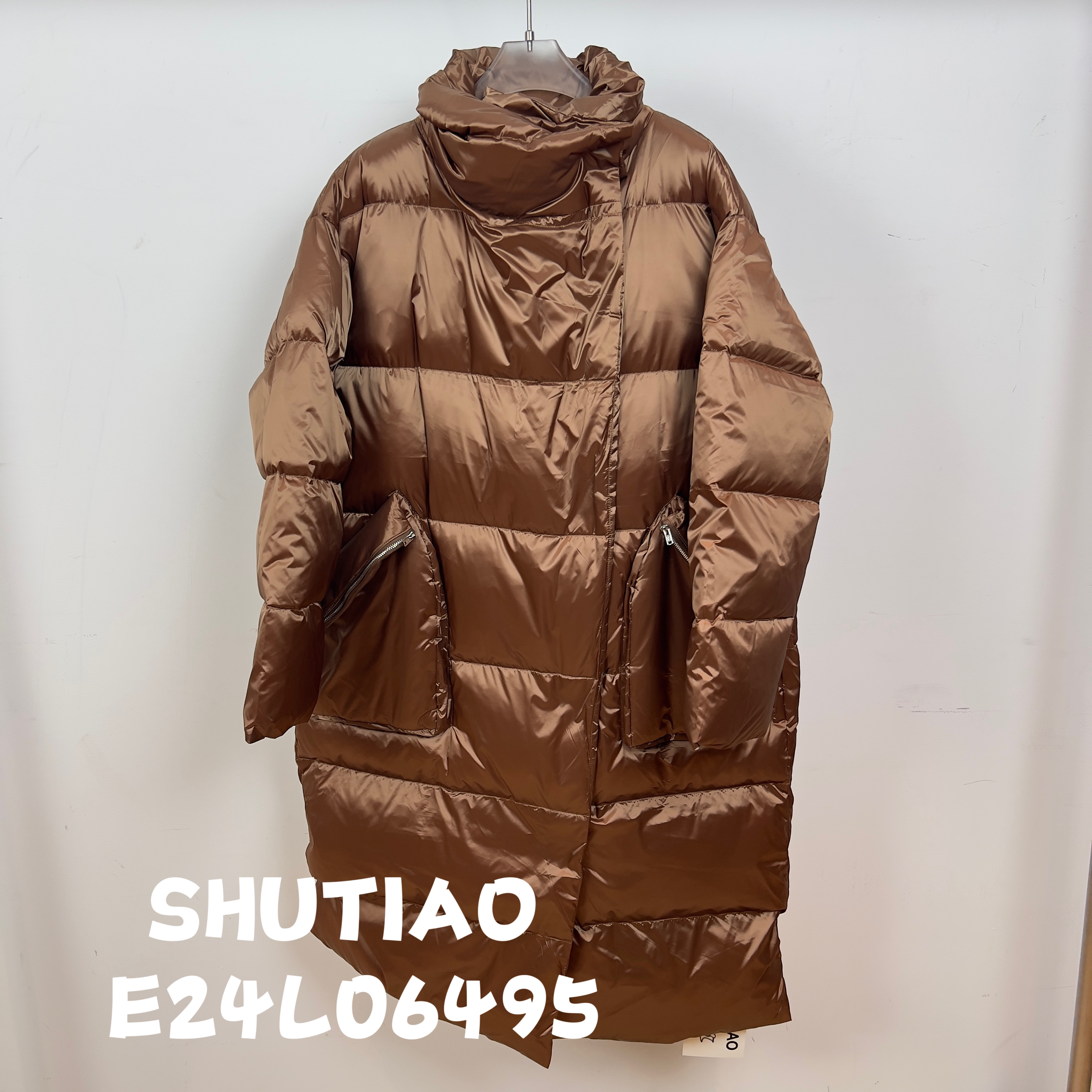 【SHUTIAO】2024秋冬：新款小众设计款外套E24L06495