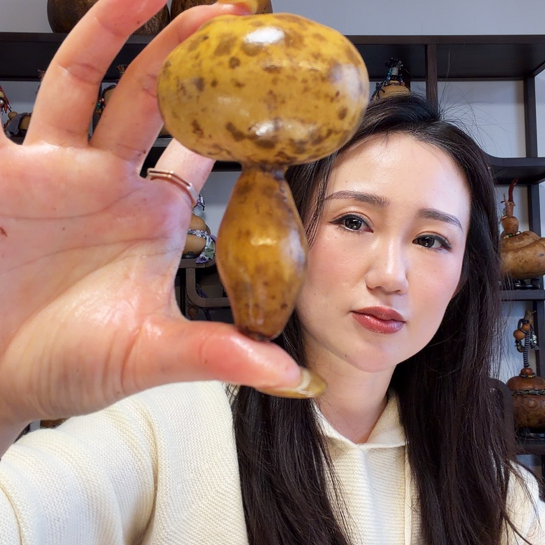 *****花皮青蛙葫芦把件