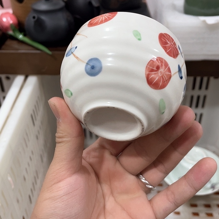 陶瓷茶具全部清清完回家过年