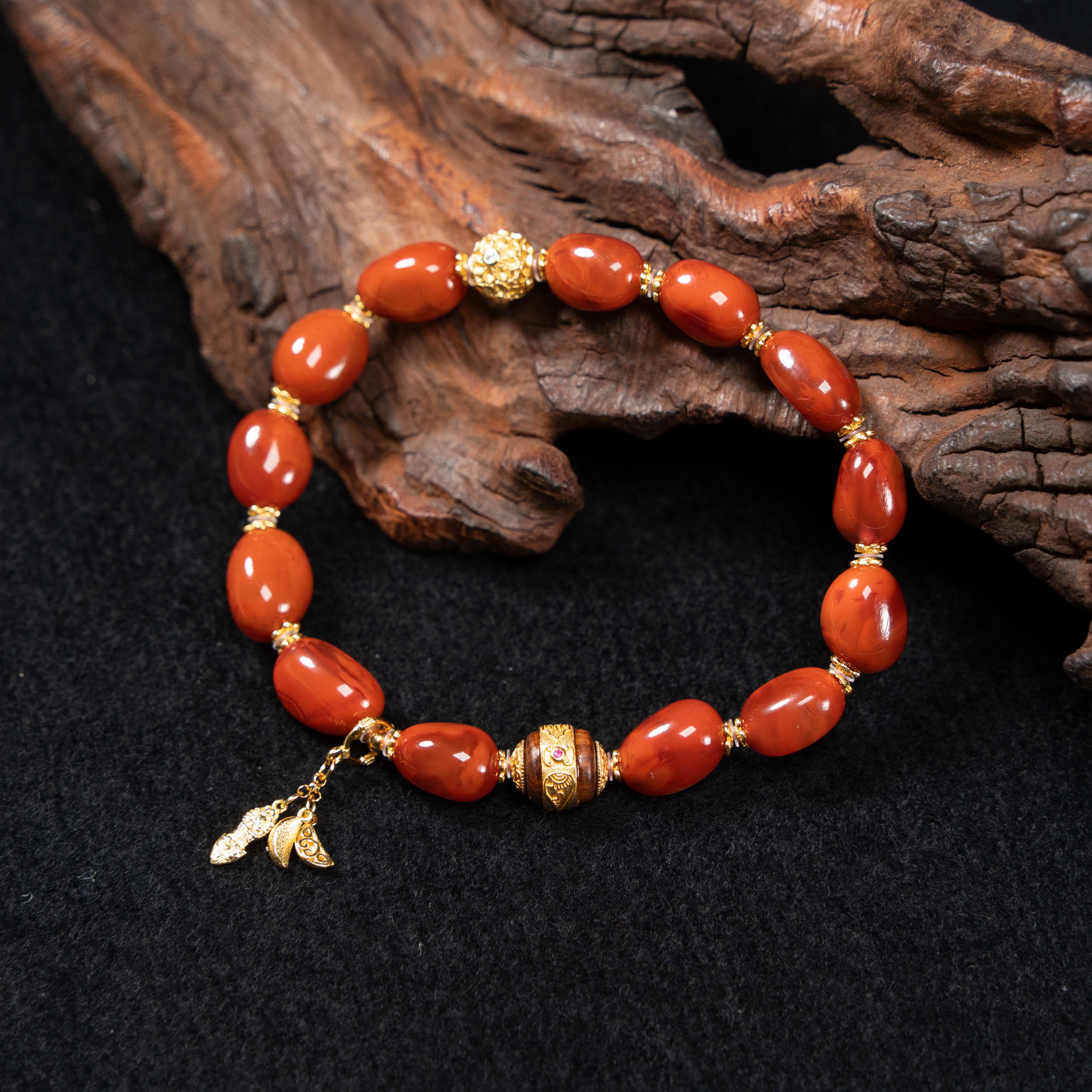 银南红DIY随型手串/922005360999【多样发其一】