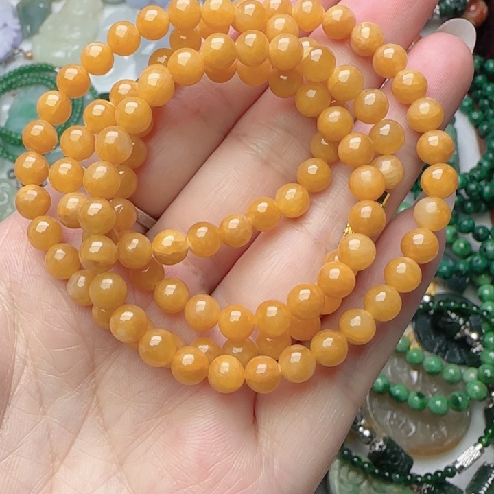 翡翠未镶嵌颈饰天然A货15