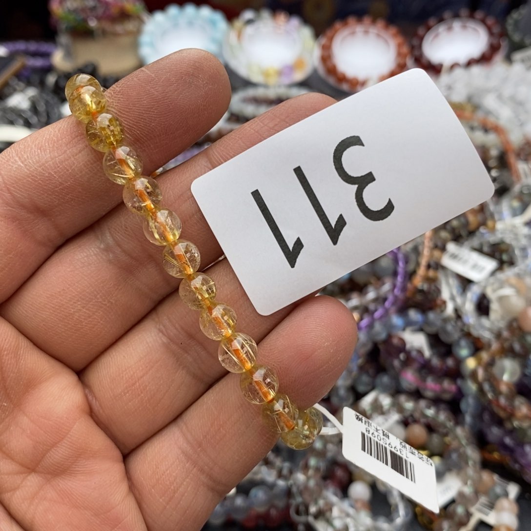 水晶手链未镶嵌手链