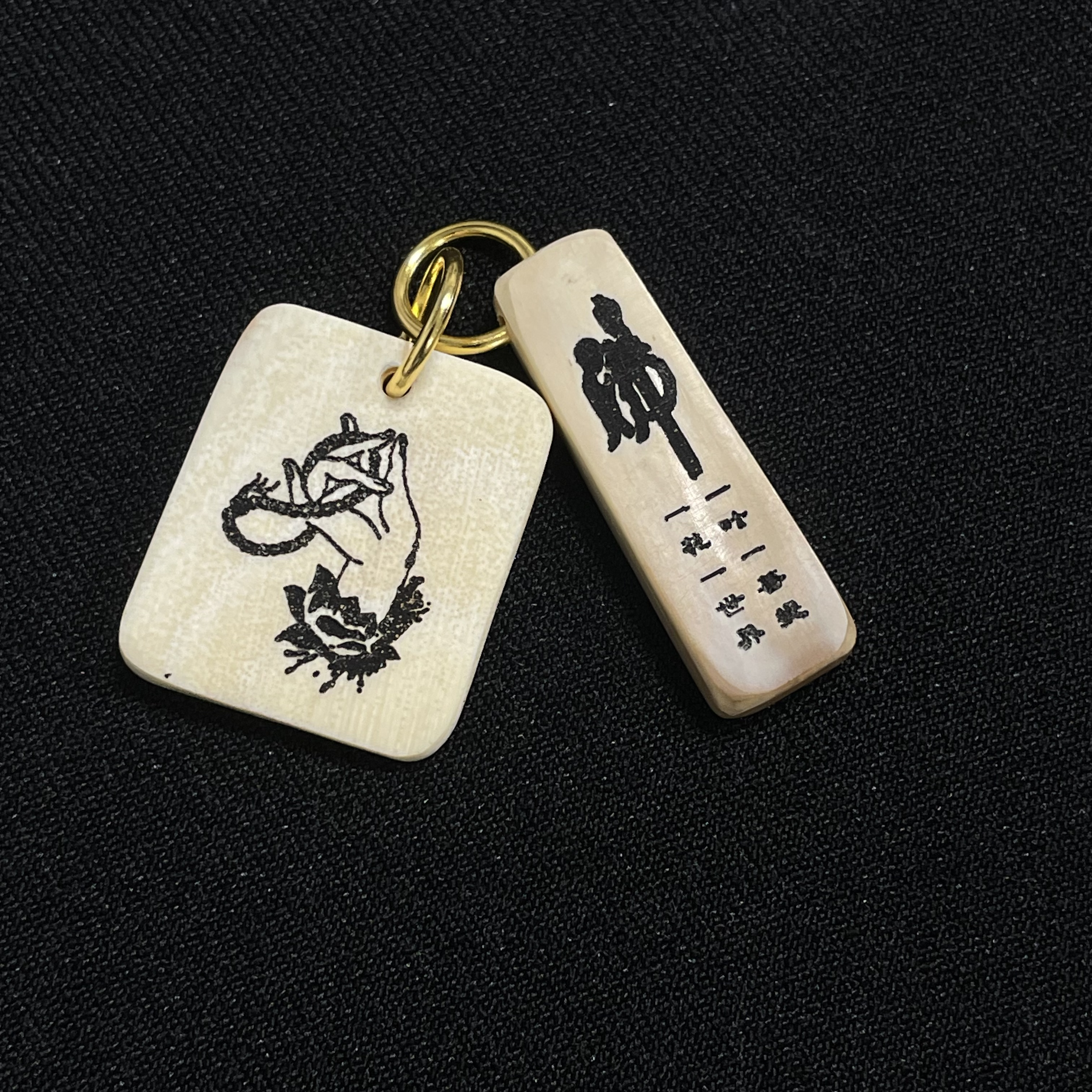 H112020 人字佛 只做天然猛犸牙