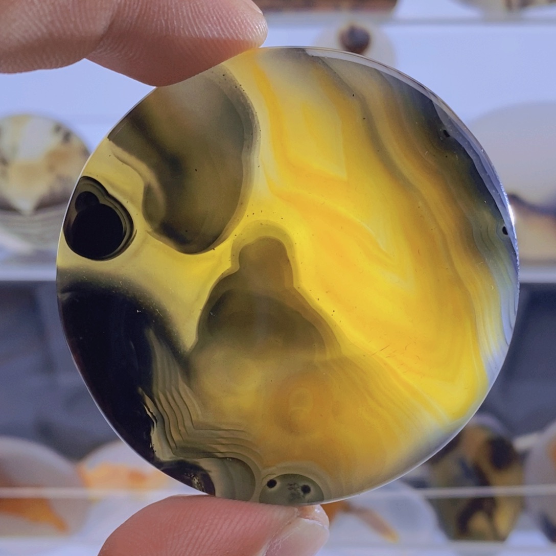 玛瑙/玉髓颈饰未镶嵌鸽*