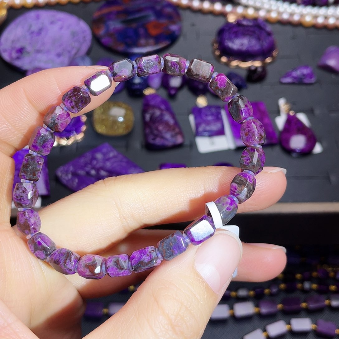 苏纪石（舒俱来）手链未镶嵌