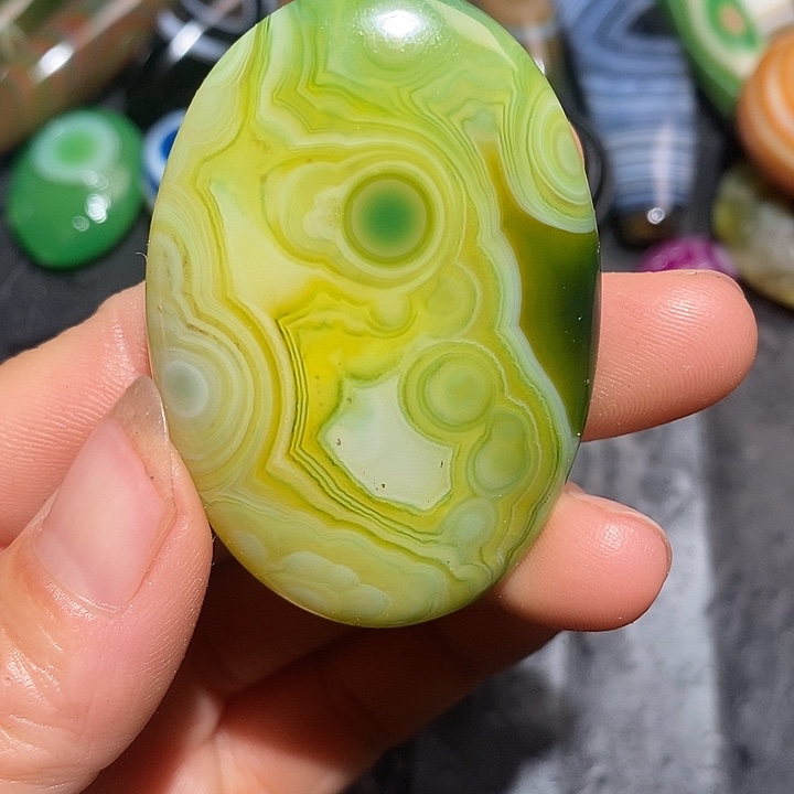 玛瑙/玉髓合金颈饰