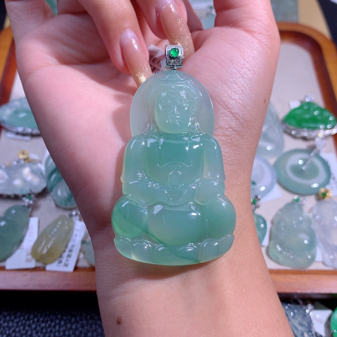 翡翠吊坠(不含链)未镶嵌