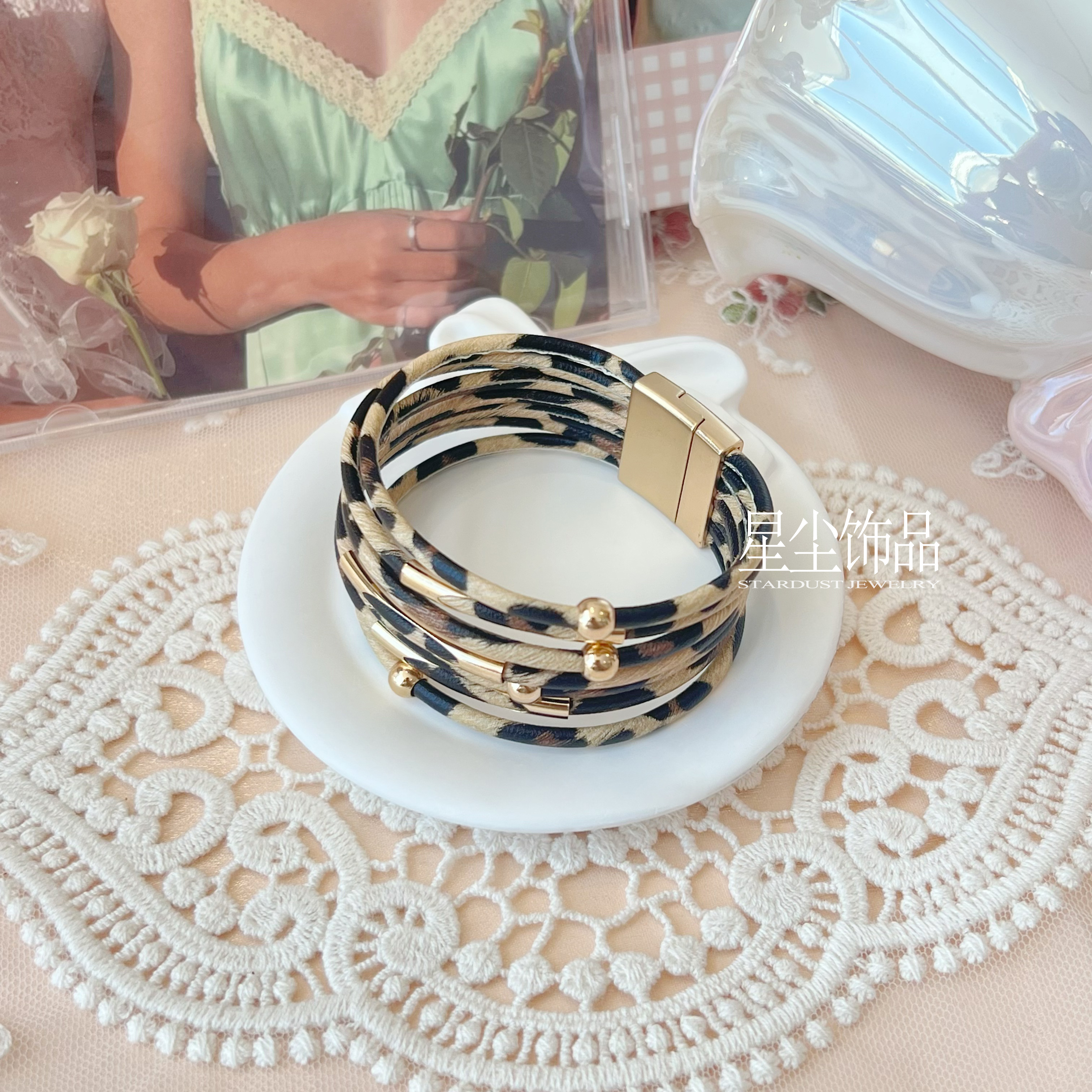 铜合金皮质手镯 手镯【DangerousGame】-GS014