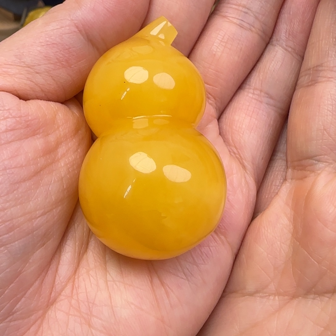 蜜蜡颈饰未镶嵌天然蜜蜡