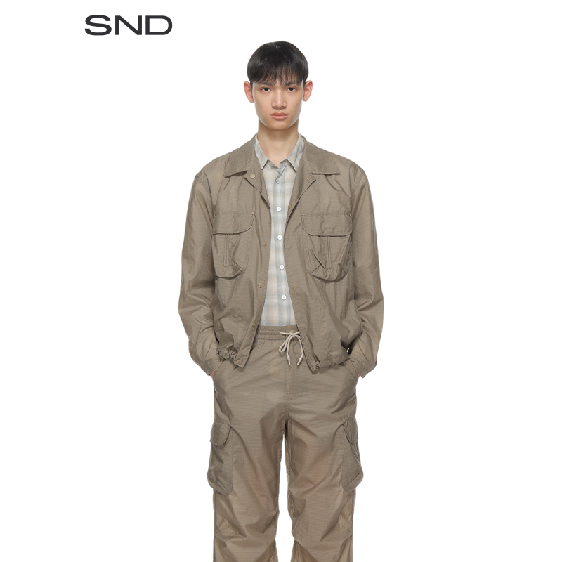 【COOR 设计师品牌】SND SS25  机能风收腰短外套 工装感