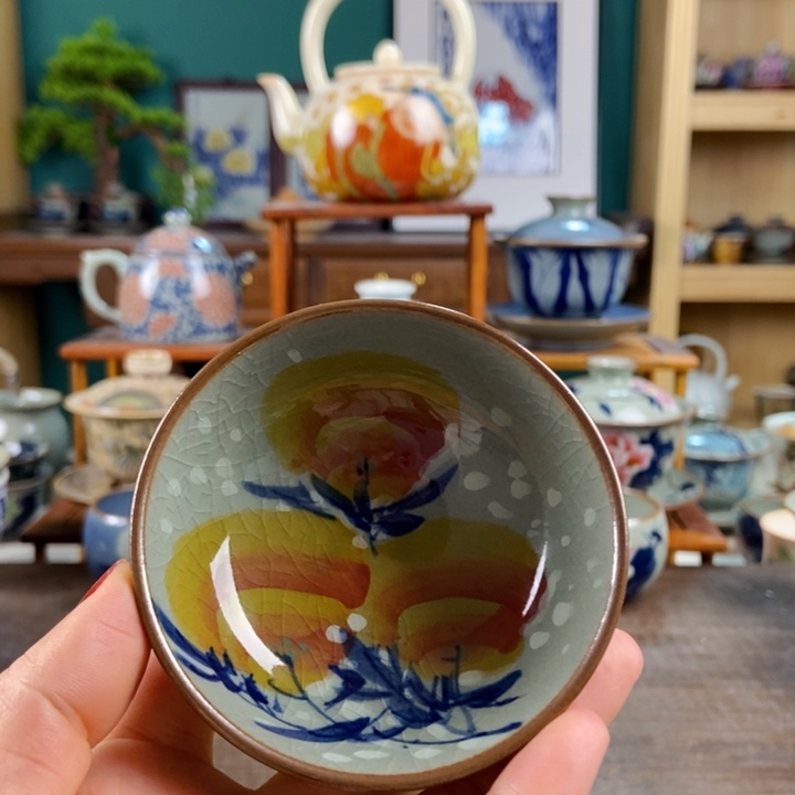 瓷片手工制作工艺精湛等特点