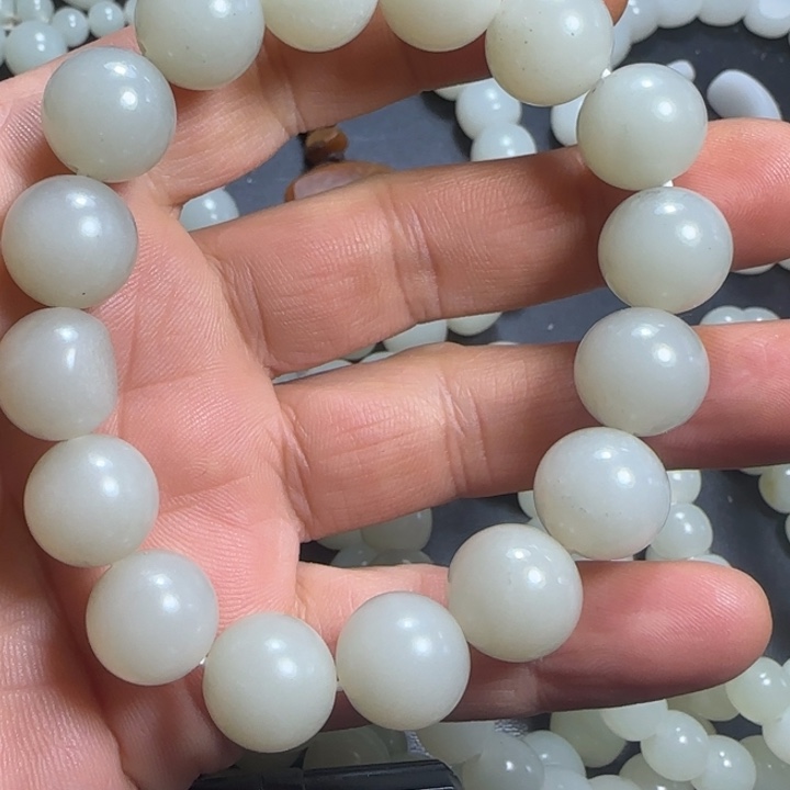 和田玉（子料）未镶嵌手链