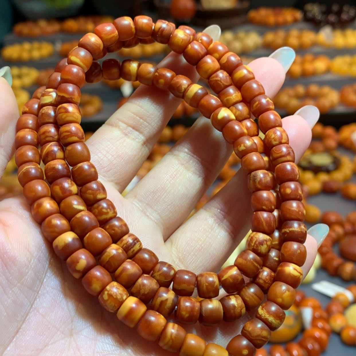 【闪购商品】未镶嵌蜜蜡手链蜜蜡手链