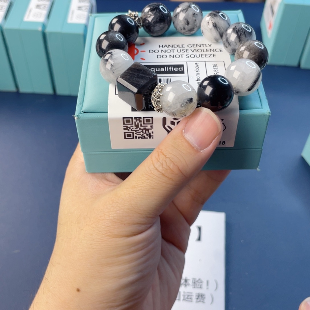 银S925镶嵌手链水晶