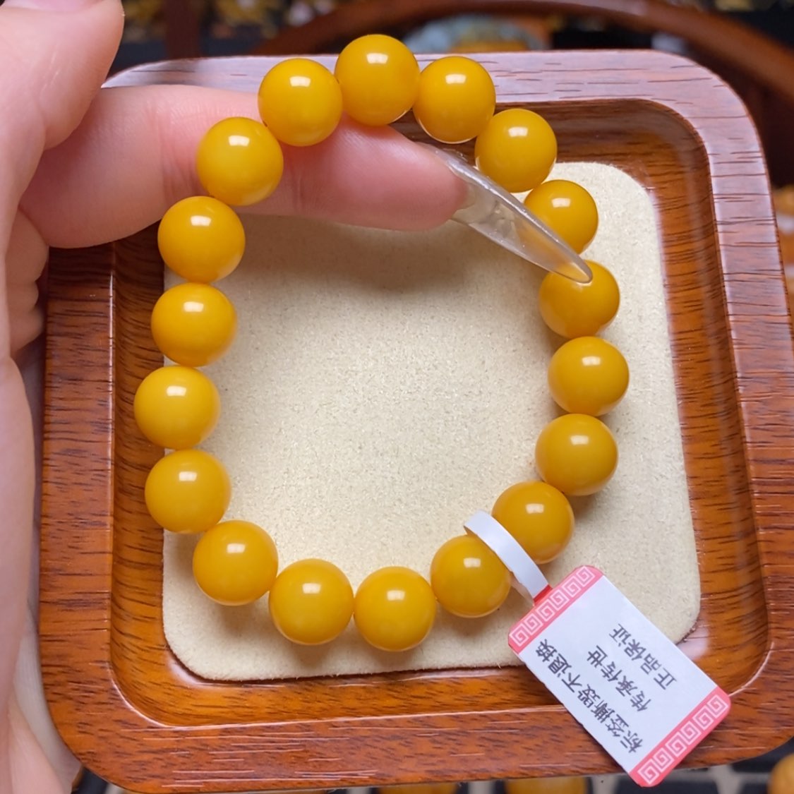 【闪购商品】蜜蜡手链未镶嵌手串