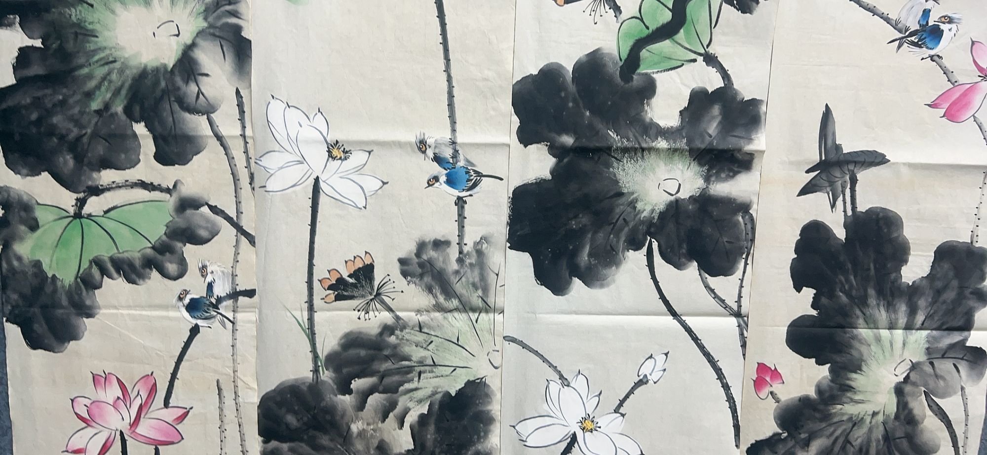 【马李】精品四条屏装饰画通用链接