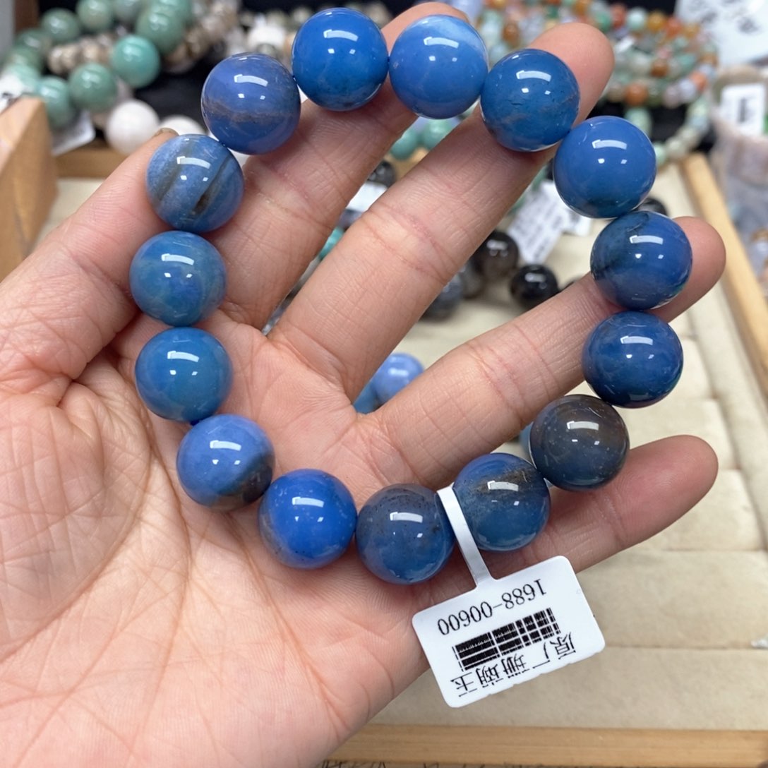 硅化珊瑚（珊瑚玉）手链未镶嵌?*灼107