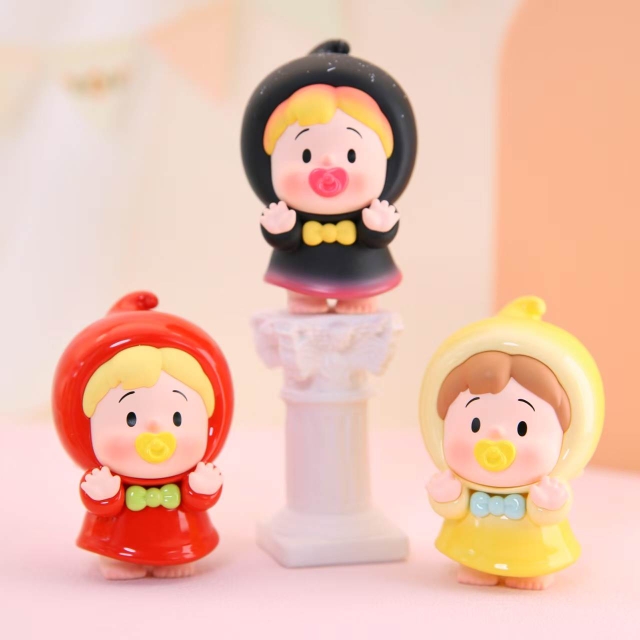 【JQ拆盒】小花卷精灵物语系列mini盲盒精致潮玩公仔