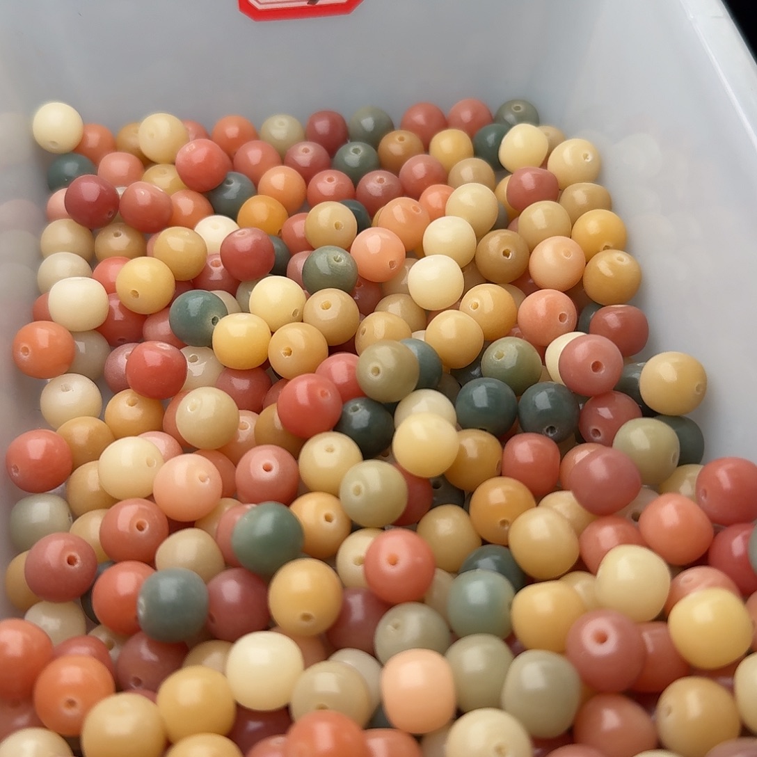 菩提根/象牙果吊坠50颗马卡龙10桶