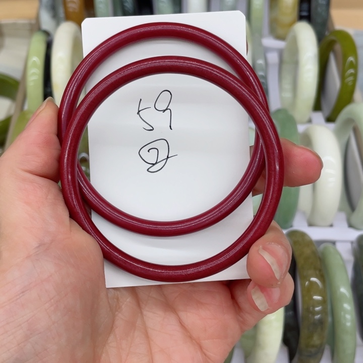 蛇纹石玉手镯未镶嵌狐*吖