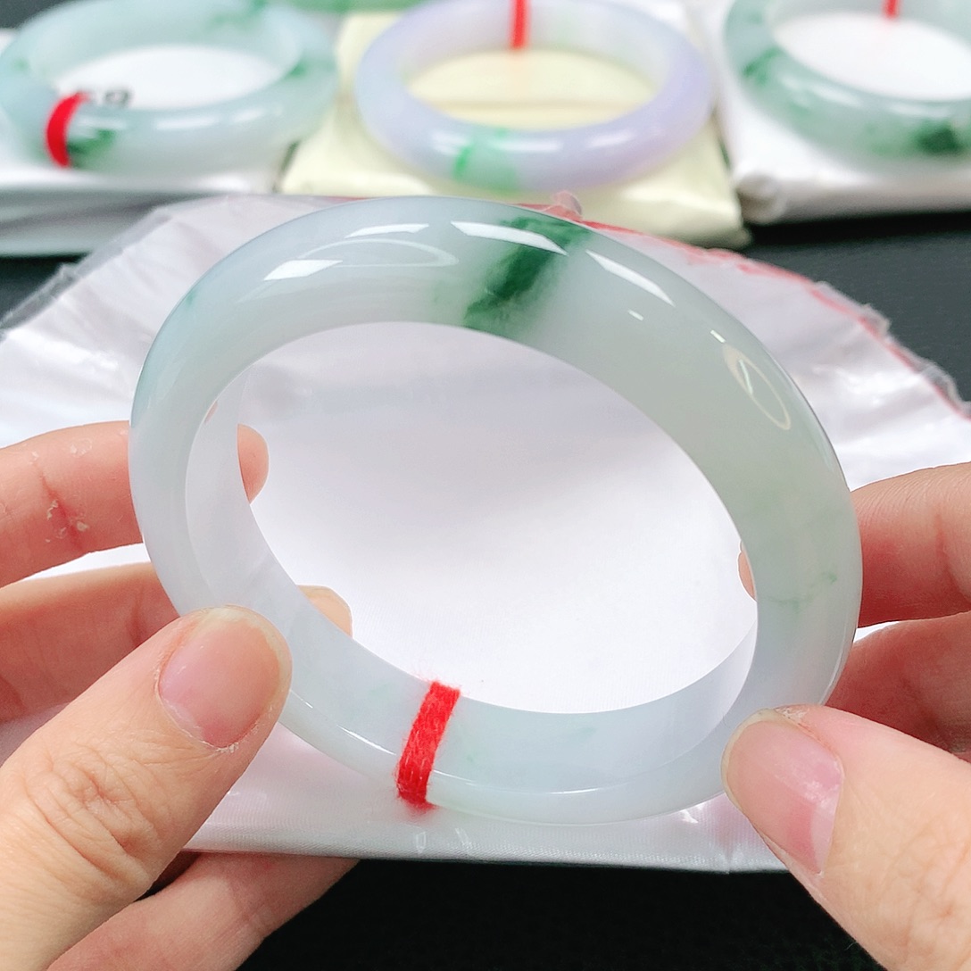 未镶嵌手镯翡翠缅甸57