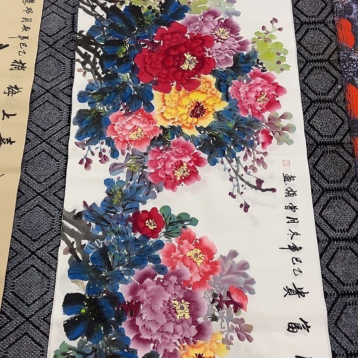 小周画廊的直播间