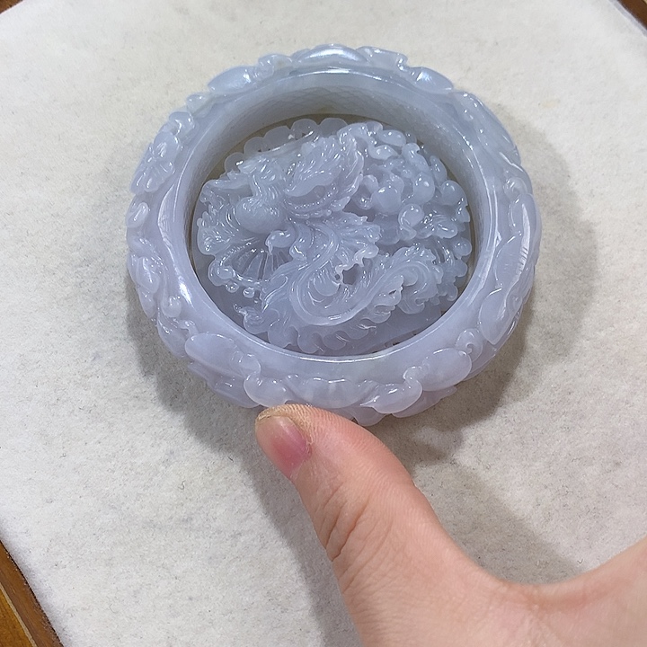 翡翠未镶嵌手镯翡翠手镯