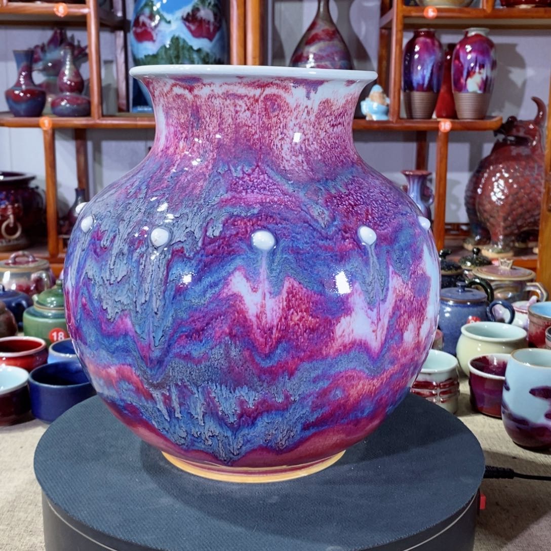 摆件神垕镇原产地钧瓷！