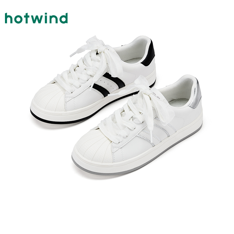 热风2025年秋季新款女士时尚休闲鞋H14W25308