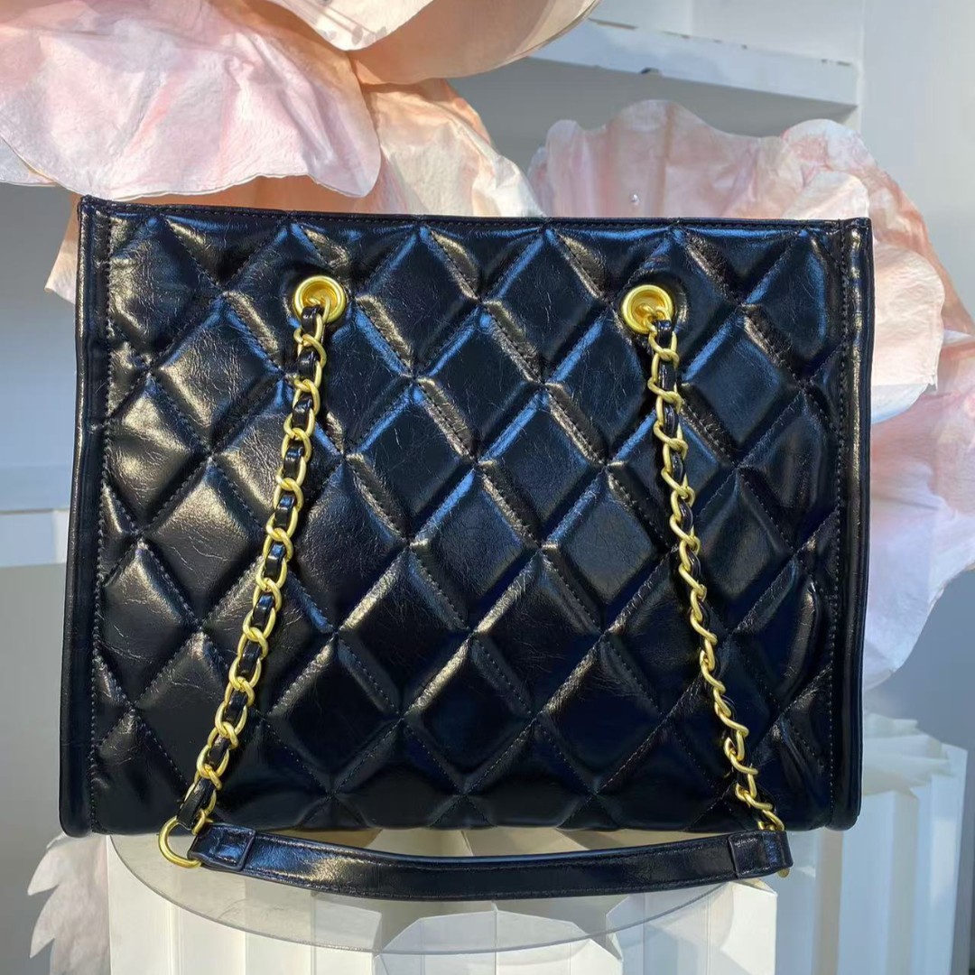 简约百搭高级感2025新大容量女包241034黑