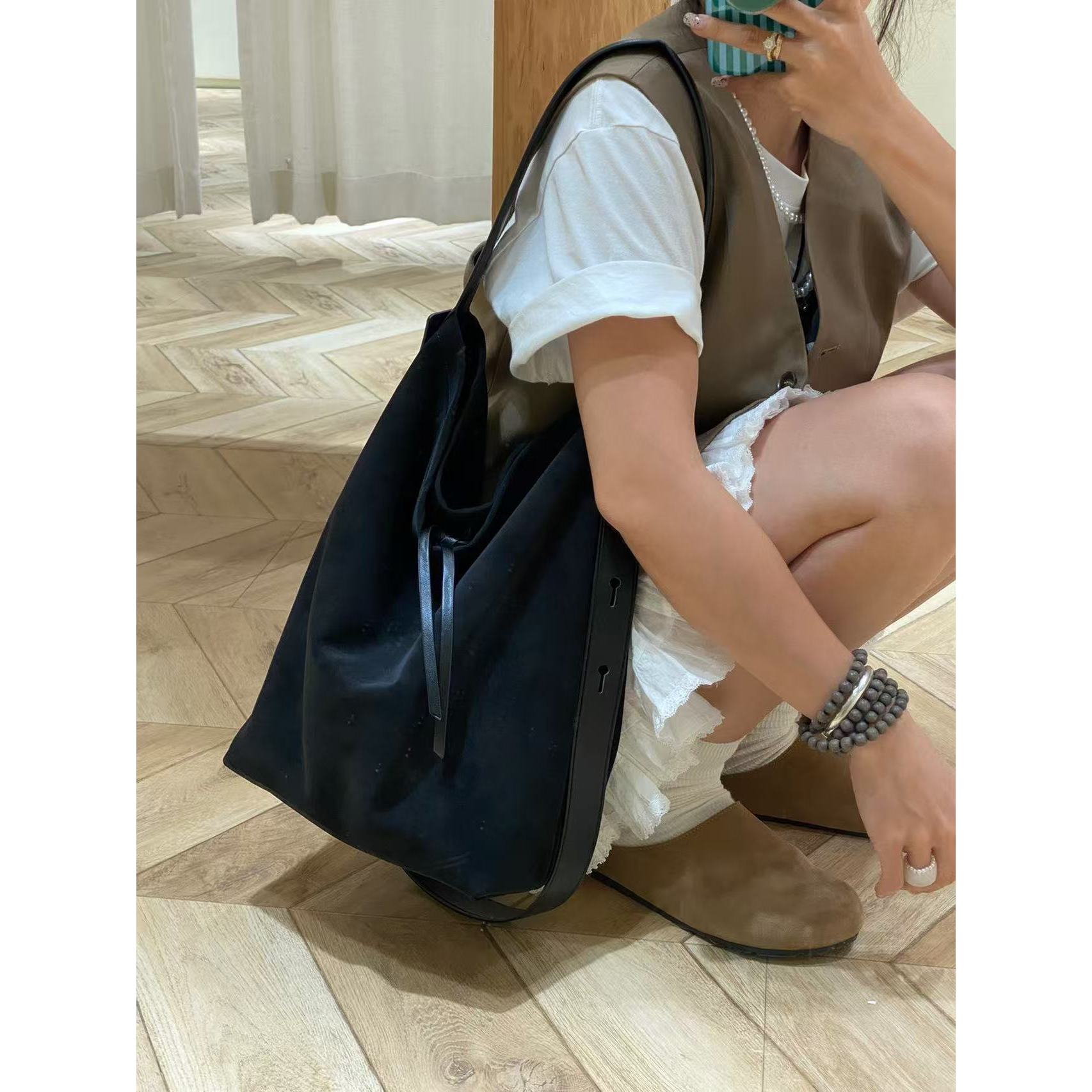 6890#98%场合都能背的通勤百搭斜挎单肩托特包（福利）