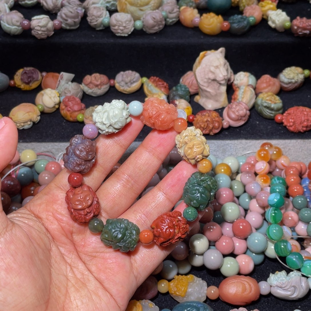 石英质玉未镶嵌手链