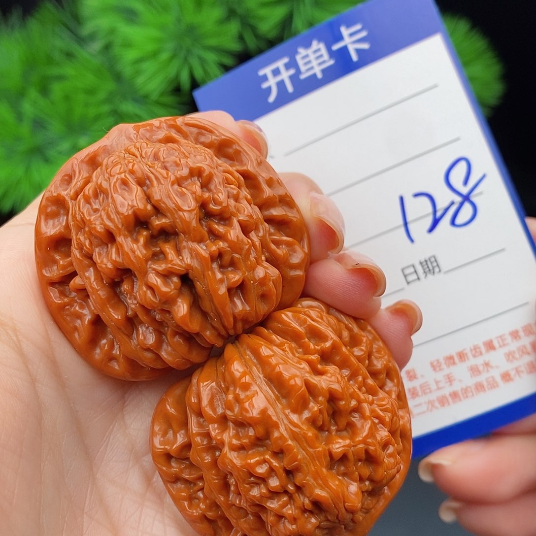 文玩核桃把件43四座楼128