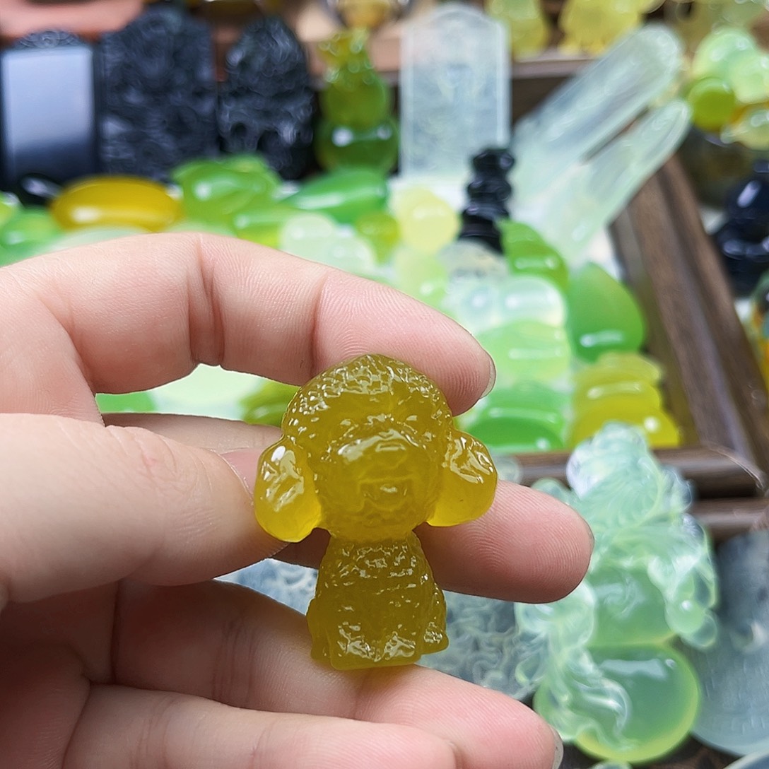 岫玉未镶嵌吊坠(不含链)