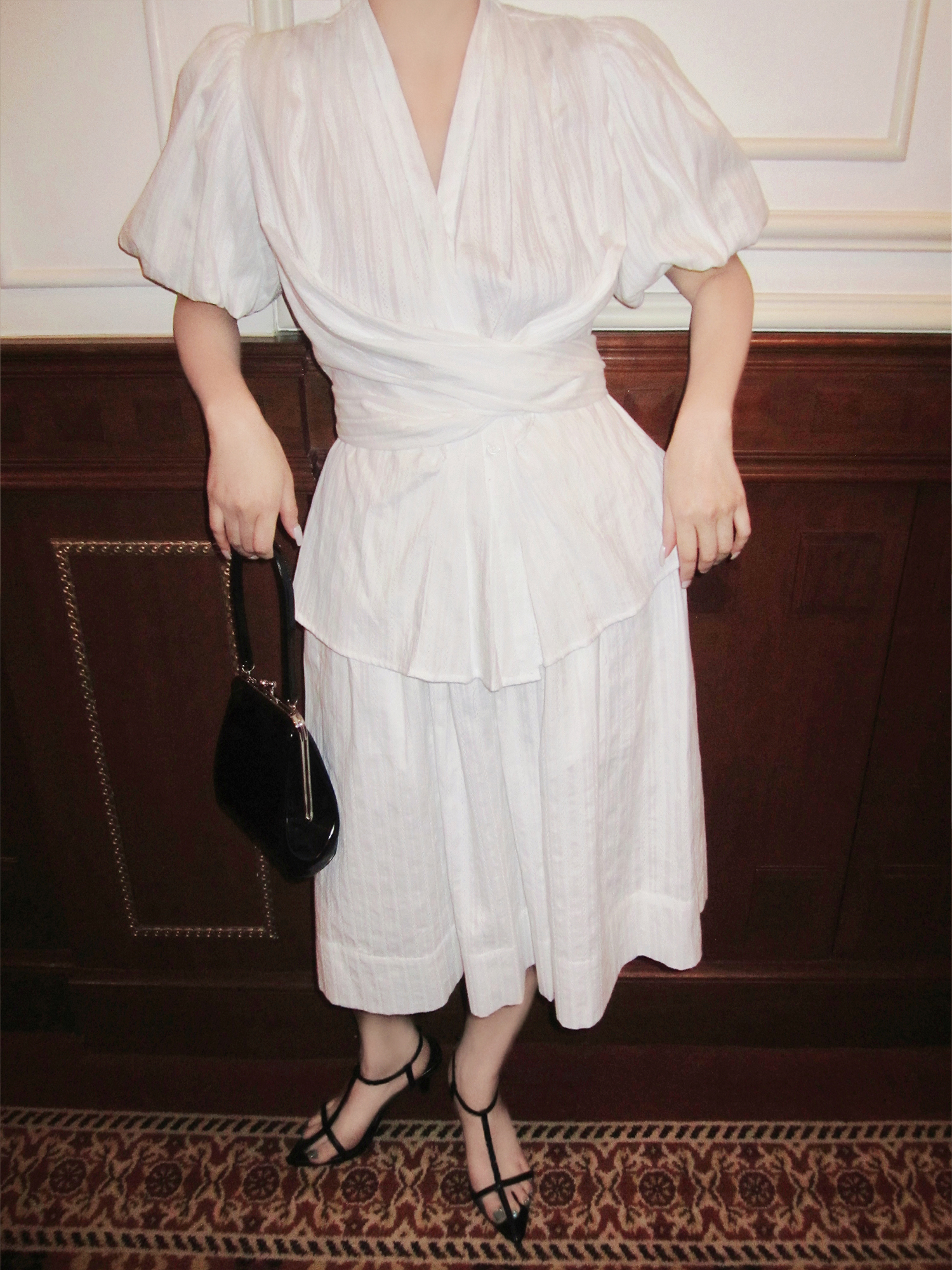 【放价了】小众设计师宫廷套装    250194