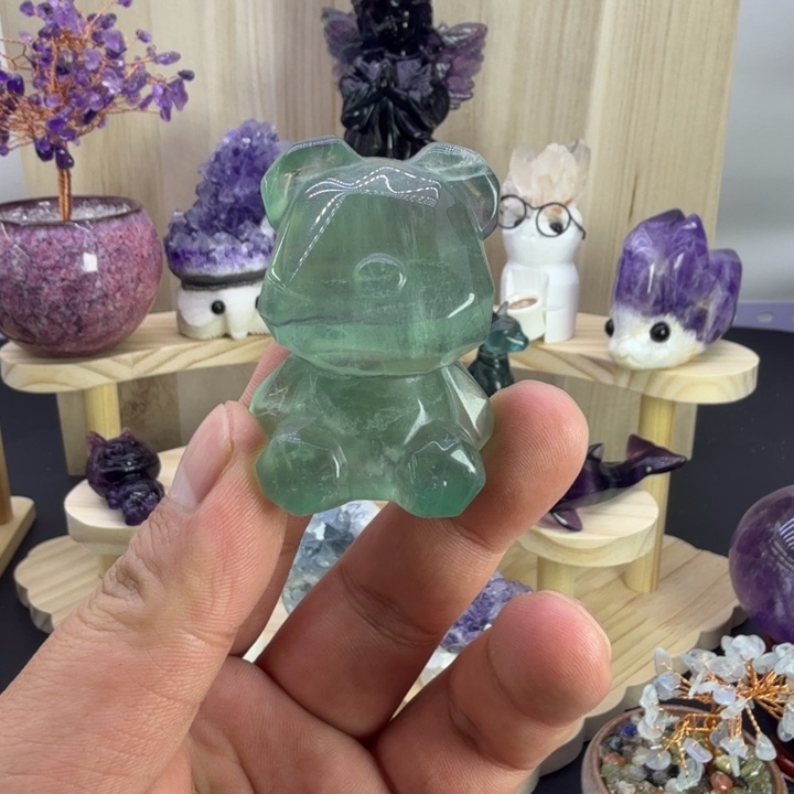 水晶未镶嵌珠宝半成品