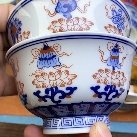 景德镇陶瓷藏式茶碗