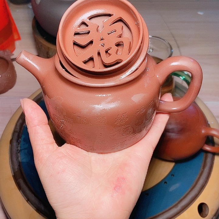 紫砂茶杯宜兴紫砂手工制作