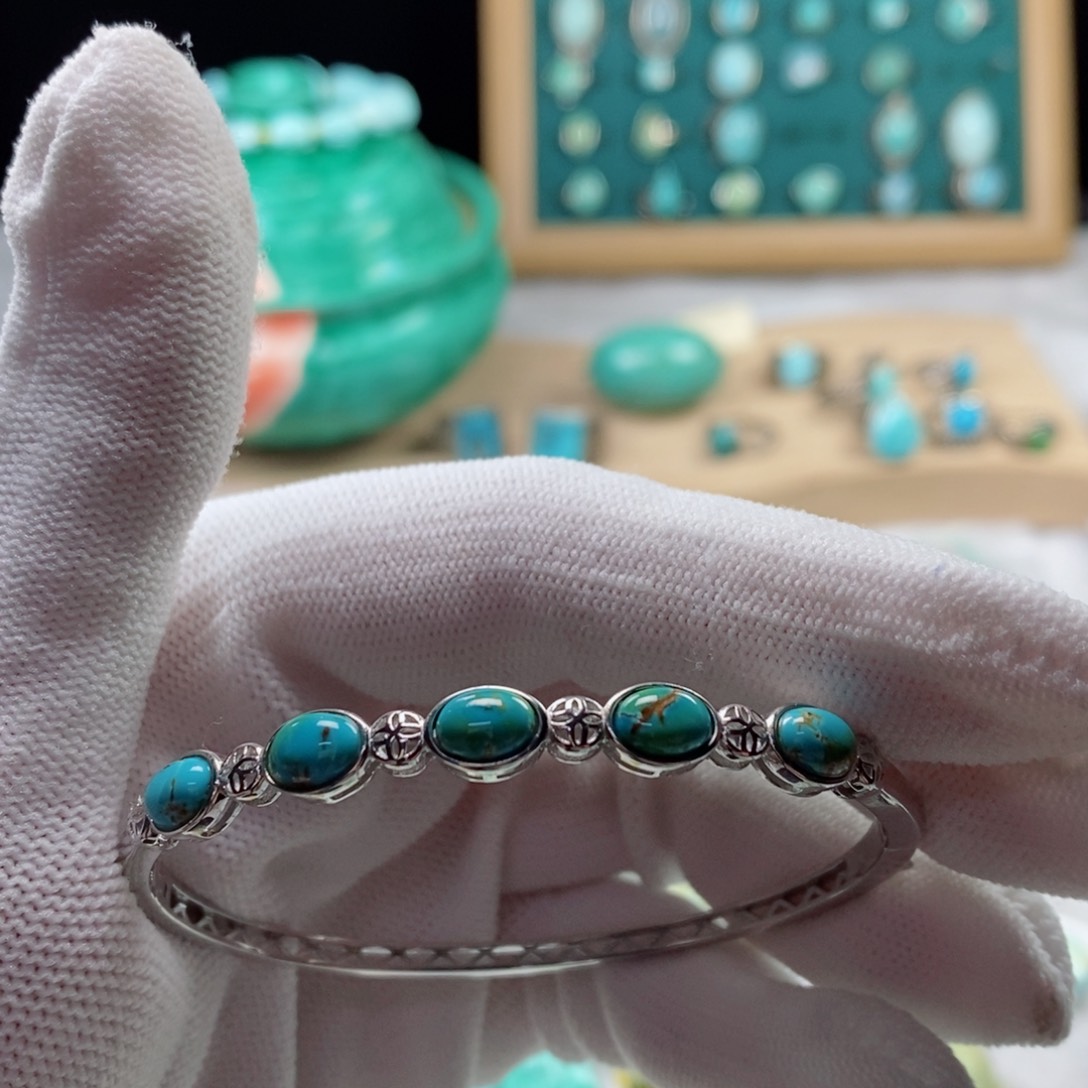 绿松石珠宝奇石未镶嵌