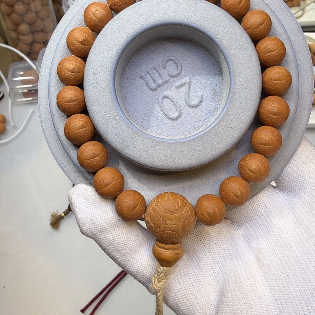 凤眼菩提吊坠11+高密度红皮